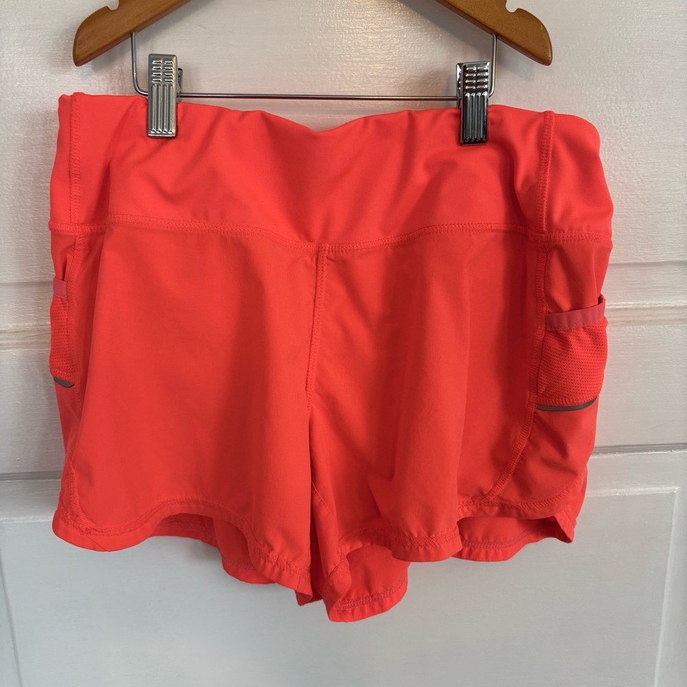 Athleta Women's Bright Peach Athletic Shorts